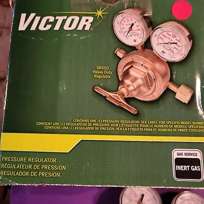 Victor VTS250B-580 Medium Duty Inert Gas Dual Stage Regulator CGA-580 2-40psi • $349.99