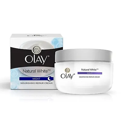 Olay Natural White Skin ALL-IN-ONE Fairness Night Cream 50gm • $29.84
