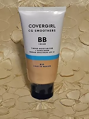 Covergirl-cg Smoothers-bb Cream-tinted Moisturizer-spf 21-810 Light To Medium • $9.99