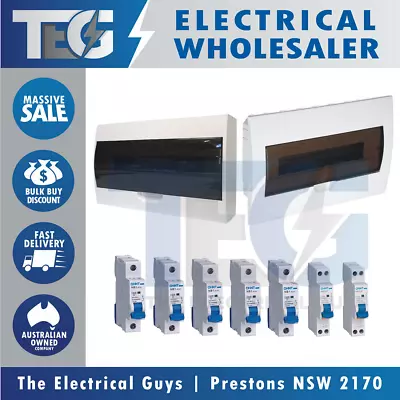 $138 • Buy COMPLETE 18 Way Pole Distribution Board Switchboard MCB RCD RCBO Safety Switch