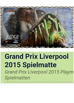 £43.21 • Buy 2015 MTG Judge Ver.  Liverpool Magic The Gathering Playmat Ultra Pro Grand Prix