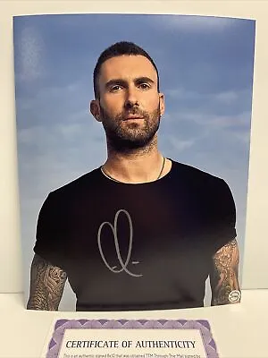 ADAM LEVINE (Maroon 5) Signed Autographed 8x10 Photo - AUTO W/COA • $49.95