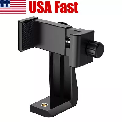 Universal Smartphone Tripod Stand Holder Cell Phone Clip Mount Adapter Support • $4.98