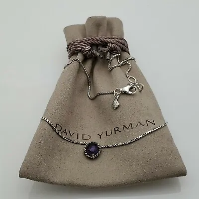 David Yurman Women's Chatelaine Amethyst Pendant Necklace • $150