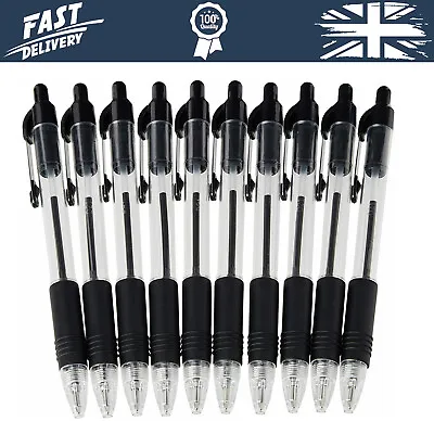 £6.84 • Buy Grip Black Ballpoint Pens, Pack Of 10