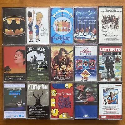 BUILD UR OWN Cassette Tape Lot ORIGINAL SOUNDTRACKS CAST RECORDINGS COMPILATIONS • $3.99