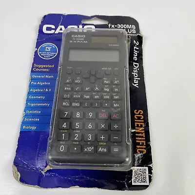  Black Casio Fx-300 Ms Plus 2nd Edition Scientific Calculator  • $22.48