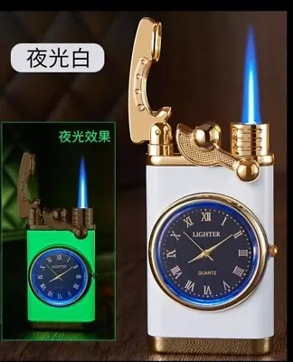 £12.99 • Buy Windproof  Luminous Watc  Cigarette Gas Lighter  Refillable 