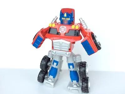 TRANSFORMERS RESCUE BOTS OPTIMUS PRIME 10  Megabot 2016 • $25.95