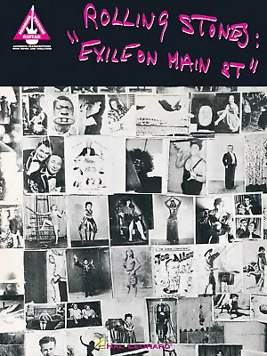 Rolling Stones Exile On Main Street Guitar Tab Sheet Music Chords Songs Book • $26.99