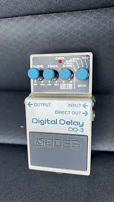 Boss DD-3 Digital Delay Guitar Effect Pedal (Used) • $76