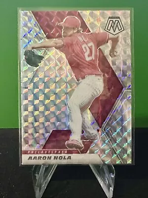 2021 Panini Mosaic #40 AARON NOLA Mosaic Prizm Holo SP - PHILADELPHIA PHILLIES • $3.99