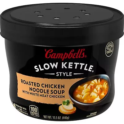 Campbell's Slow Kettle Style Roasted Chicken Noodle Soup With White Meat Chic... • $7.26