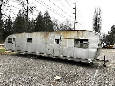 Vintage 1953 Spartan Travel Trailer 40 A326 RARE MODEL PARTS RV Camper Aluminum • $1200