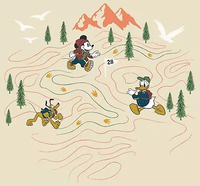 Kids Bedroom Photo Wallpaper 9.84x9.18 Ft Wall Mural Mickey Meets The Mountain • $158.86