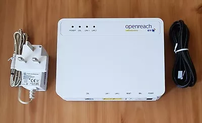 £24.95 • Buy BT Openreach Fibre Modem ECI Telecom Ltd NGA ECI-CPE-MODEMS TYPE 1B