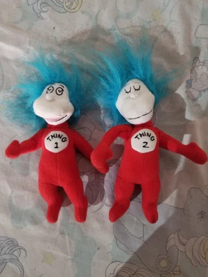$12 • Buy Dr. Seuss Thing One And Thing Two 1 & 2 Cat In The Hat Movie Merchandise