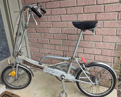 Vintage Bickerton Portable Folding Bicycle Made In The United Kingdom • $249