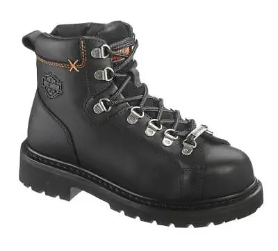 $169.95 • Buy Harley-Davidson Women's Gabby 5-Inch Steel Toe Black Motorcycle Boots. D83668