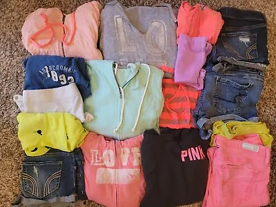 LADIES/YOUTH CLOTHING LOT - Size XS/S - LOT OF 16 - READ DESCRIPTION - PINK • $69.99