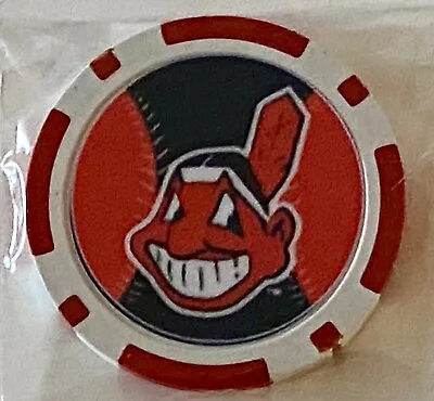 Cleveland - MLB - Magnetic Clay Poker Chip - Golf Ball Marker  • $5.95