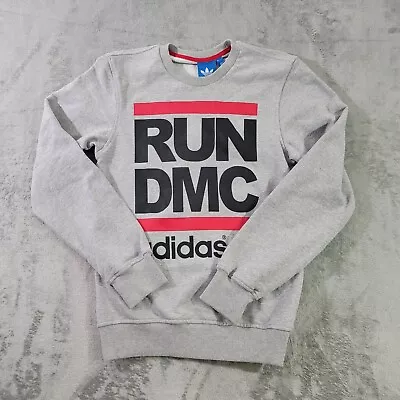 2013 Men’s Adidas X RUN DMC Crewneck Sweatshirt Gray Size XS • $15.20