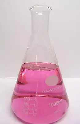 £8.36 • Buy 1l 1000ml Borosilicate Glass Conical Erlenmeyer Flask (pyrex Equivalent)