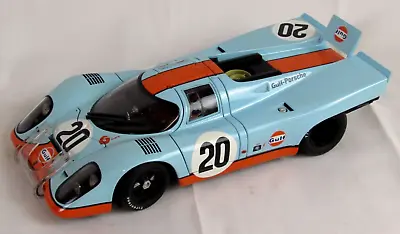 Rare Autoart 1/18 Porsche 917K Steve McQueen Diecast Race Car NO BOX BW60 • $172.95