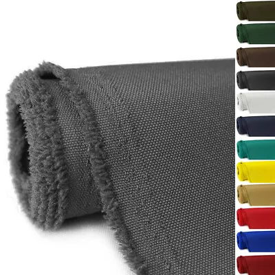 1-30 Yards Marine Canvas Duck Fabric 600D Outdoor Waterproof 58  Wide All Colors • $9.99