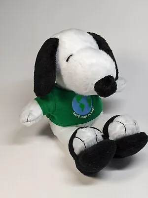 Snoopy Peanuts 6  PLUSH MET LIFE  SAVE OUR PLANET  T-shirt Scandals  • $6