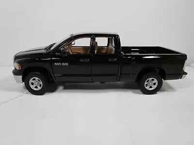 Motormax 1/18 Black Dodge Ram 1500 Pick Up Truck Used Not Perfect *read* No Box • $99.99