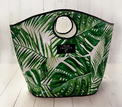 Tropicaluxe Beach Bag - Extra-large Waterproof Tropical Carryall Tote • $39.11