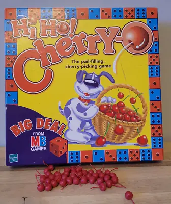 MB Games 1998 Hi Ho Cherry O Preschool Game. • £8.99