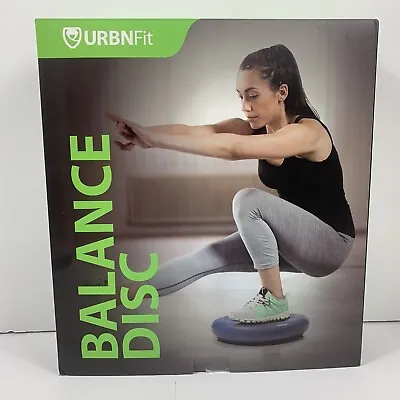 Balance Disc Urbnfit Blue Inflating Exercise Tool Core Strength Physical Therapy • $34.99