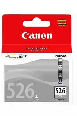 Genuine Canon CLI-526 Grey Ink Cartridge For MG6250 MG6150 MG8150 • $28.99