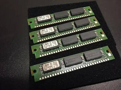 4x 1MB 30-Pin 3-chip Parity 70ns FPM 1Mx9 Memory SIMMs 4MB RAM Apple Mac PC • $17.89