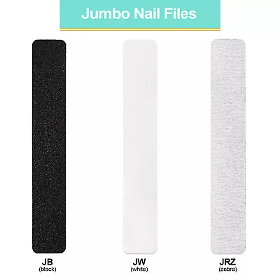 PANA Jumbo Double-Sided Emery Board Nail Files For Mani Gel & Acrylic • $7.99