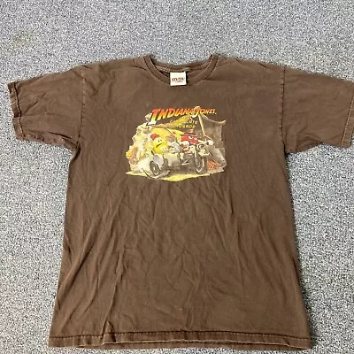 M&Ms Indiana Jones & The Chocolate Crusade  T Shirt RARE Size Large • $25