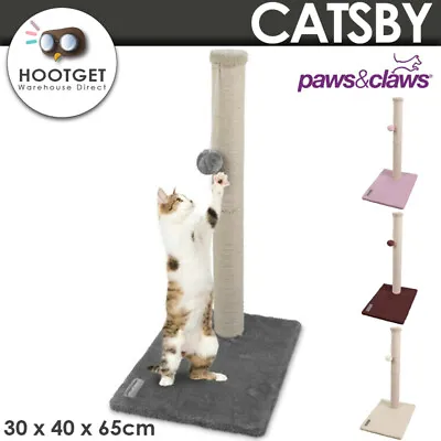 $30.99 • Buy [4 Colour] Cat Tree Scratching Post Rope Toy Bed Kitten Scratcher Sisal