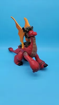 Roaring Sound FX Red Dragon 2008 Mattel Imaginext Dinosaur Action Figure Posable • $14.99