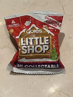 RARE SEALED Coles Little Shop Christmas Mini Collectable Gingerbread Ice Cream • £30