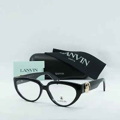 NEW Lanvin LNV2600 001 Black 55mm Eyeglasses • $69.89