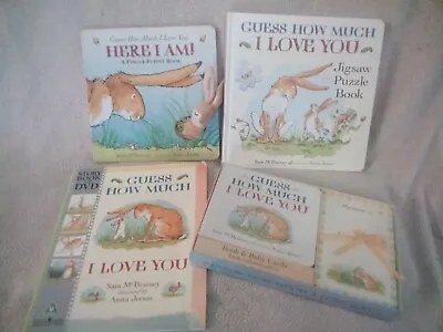 Guess How Much I Love You Bundle By Sam McBratney. Baby Set-Jigsaw Book-Puppet • $19.95