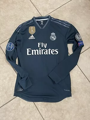 Real Madrid Lucas V. CL Size 4 Match Prepared Player Issue Shirt Jersey Football • $599