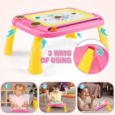 £9.99 • Buy Magnetic Drawing Board Toy For Kids Large Doodle Writing Painting Sketch Pad Pen