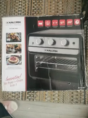 Team Kalorik Air Fryer Mini-Oven 22L Capacity 4-1 Functions 1700W Black C Grade  • £34