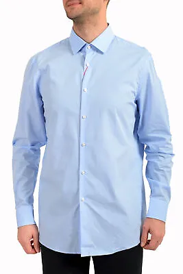 Hugo Boss Men's  Mabel  Sharp Fit Multi-Color Plaid Long Sleeve Dress Shirt • $59.99