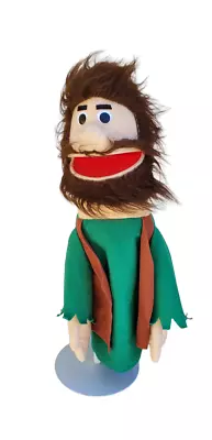 2001 Puppet Partners Bearded Man Jesus Vest Hand Puppet Educational Therapy • $19.95