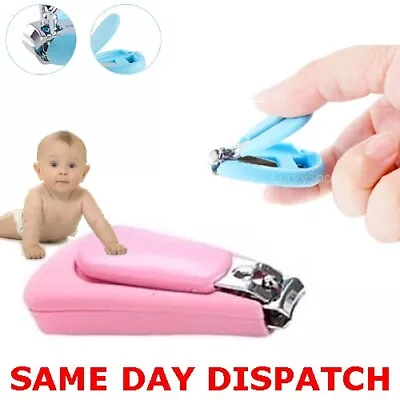 Prima Baby Nail Clipper With Catcher Safe & Effective Kid Manicure Newborn Care • £3.20