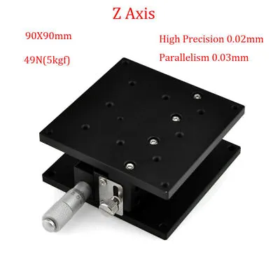 Z-Axis Precision Linear Stage Trimming Platform Manual Slide Table Displacement • $49.48